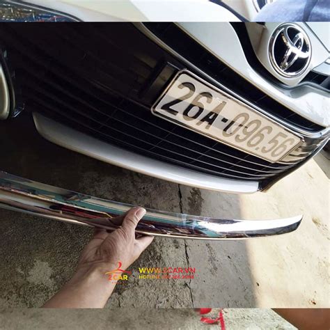 Front Bumper Lips For Toyota Vios High Grade Chromium