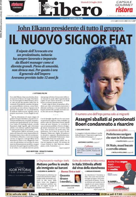 Le Prime Pagine Di Marted Luglio Il Post