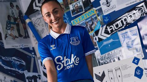 Everton 2023 24 Hummel Home Kit Video Football Shirt Culture Latest