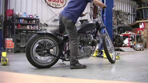 1966 Triumph Bonneville Hardtail Rigid Youtube