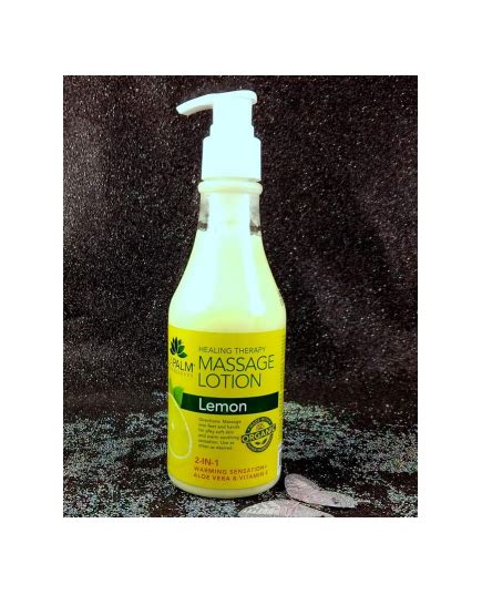 La Palm Spa Organic Massage Lotion Lemon I Gel