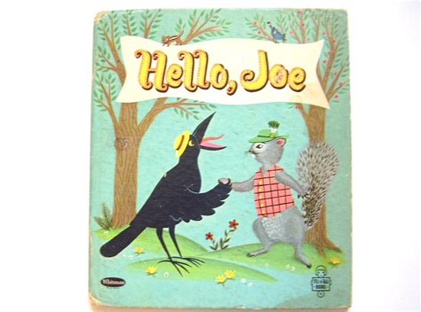 Hello Joe A Vintage Childrens Book