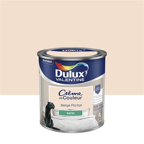 Peinture Mur Beige Parfait Satin Dulux Valentine Cr Me De Couleur L