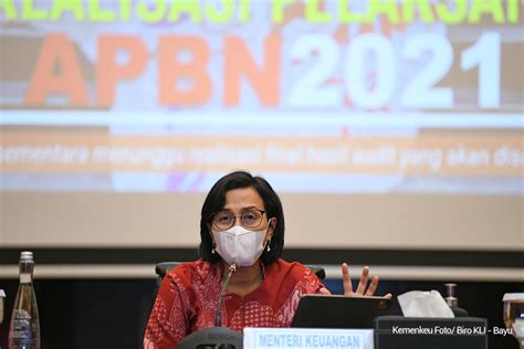 Realisasi Pendapatan Negara Lampaui Target APBN 2021 Capai Rp2 003 1