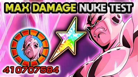 Agl Lr Super Buu Max Damage Nuke Test Dragon Ball Z Dokkan Battle