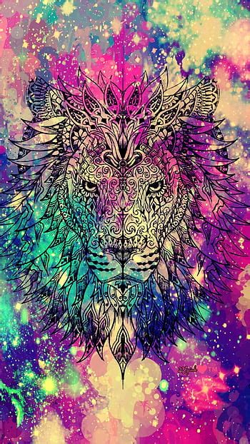 Rainbow Lion By Cool Rainbow Lion HD Phone Wallpaper Pxfuel