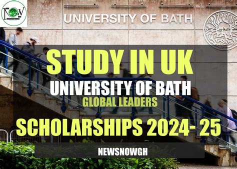 Study In Uk University Of Bath Global Leaders Scholarship