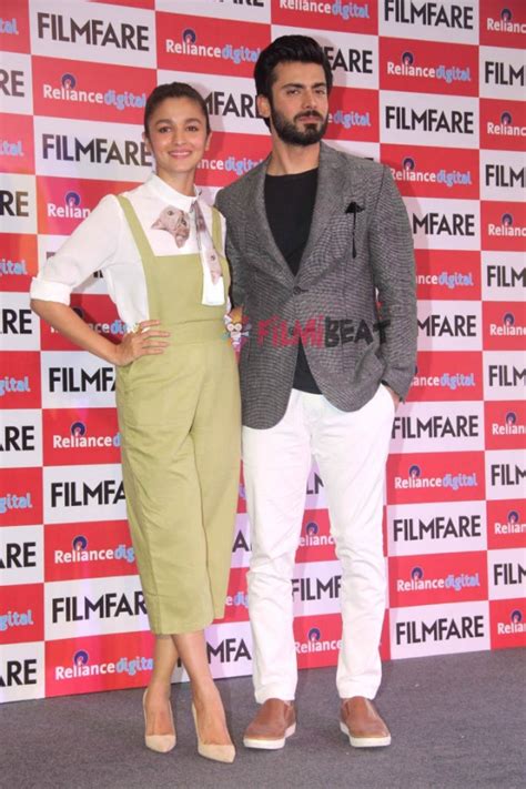 Alia Bhatt And Fawad Khan Launch March 2016 Filmfare Magazine Issue
