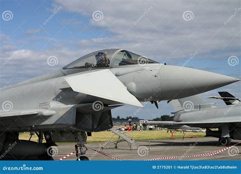 Cockpit View of Eurofighter Stock Image - Image of aircraft, flight ...