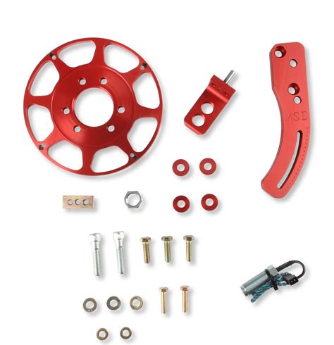 Msd Crank Trigger Wheel Kit Flying Magnet Bbc 8in