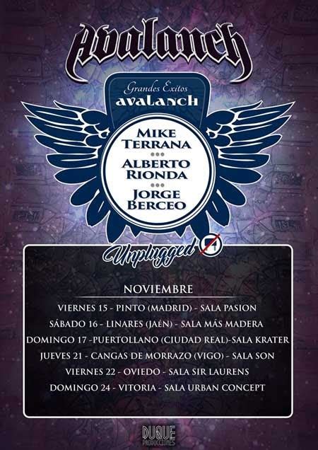 Diario De Un Metalhead Avalanch Unplugged En Oviedo El De