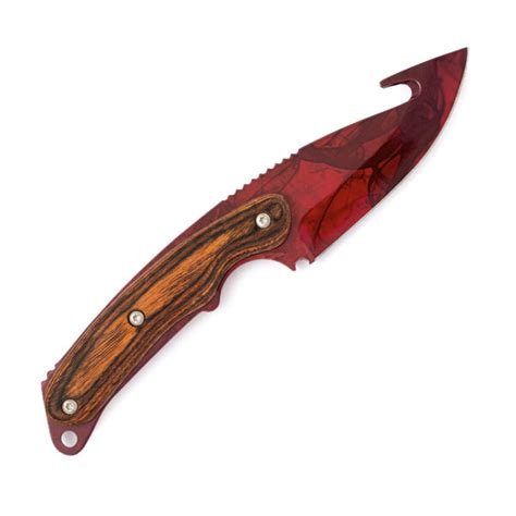 Cuchillo Gut Ruby Real Life Knife CS2 Customizado IRL Por LootKnife