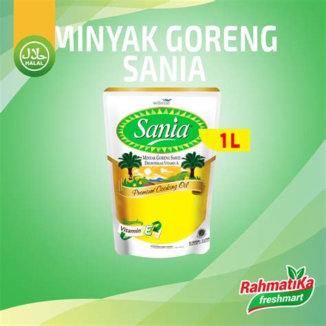 Jual Sania Minyak Goreng Refill Minyak Goreng Sawit Liter Shopee