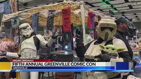 Greenville Comic Con Brings Fun For All Ages Youtube