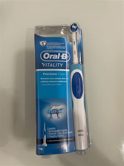 Oral B Vitality Cross Action Rechargeable Electric Toothbrush Powered