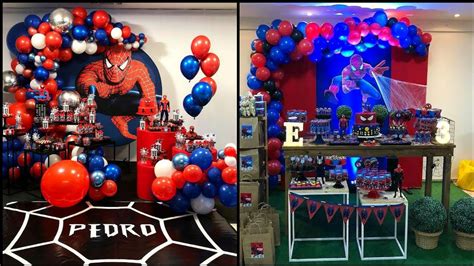 Spider Man Birthday Spiderman Birthday Party Decorations Spiderman