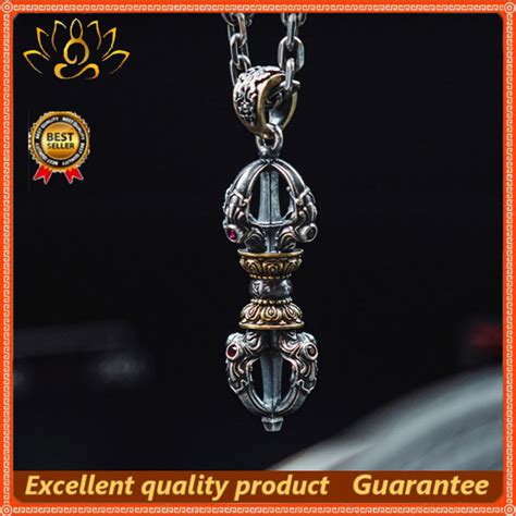 Amulet Vajra Demonic Pestle Mens Tibetan Transport Pendant Jewelry