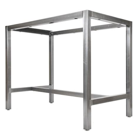 Metal Dining Table Legs – Kitchen, Dining, & Desk Height with Modern Steel Look – Steel Table ...