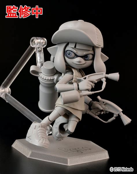 マックスファクトリーから発売されるfigma Splatoon ガール DXエディションの監修中画像が公開 Nintendo