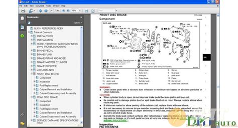 Nissan X Trail T30 2001 2007 Service Manual Automotive Software