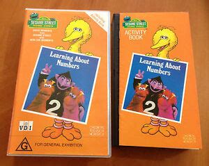 SESAME STREET - LEARNING ABOUT NUMBERS - VHS | eBay