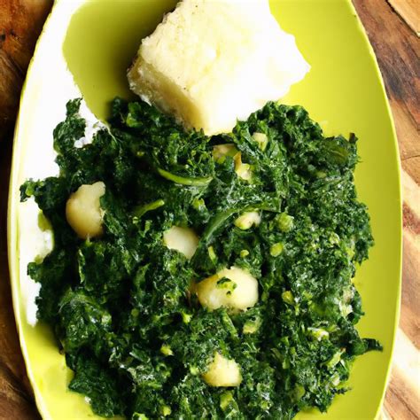 Ugali Corn Meal With Sukuma Wiki Collard Greens Learn About Kenya