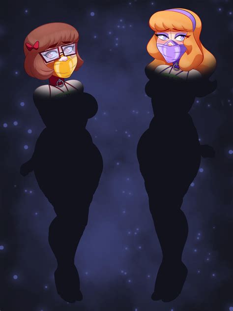 Daphne and Velma bondage by Bearbuckscoffee on DeviantArt