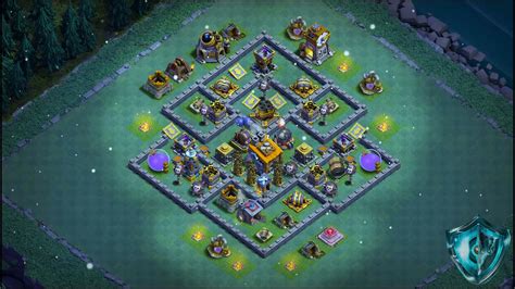 BEST Builder Hall 8 Base Design With Copy Link Base Of Clans