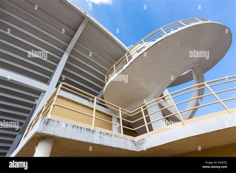 Italy Florence The Helical Ramp Of The Artemio Franchi Football