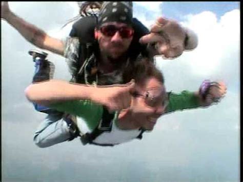 Stephen Whitmer First Tandem Skydive Youtube