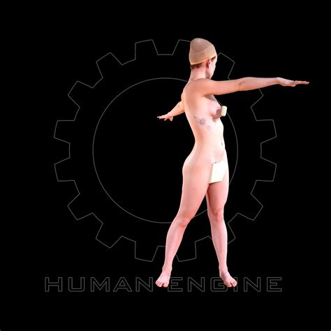 Female Scan Helga 003 HighPoly 3D Modell 45 Ztl Obj Free3D