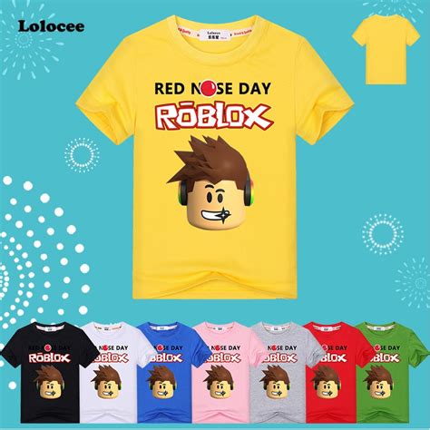 Nowy Roblox Red Nose Dzie Stardust Ch Opcy T Shirt Letnie Ubrania