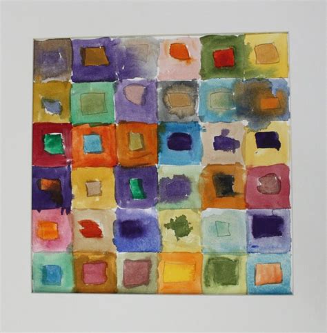 Abstract Painting Squares