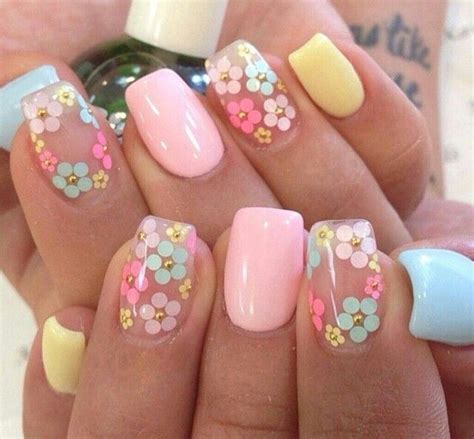 Spring Gel Nails 2024 Emili Theresina