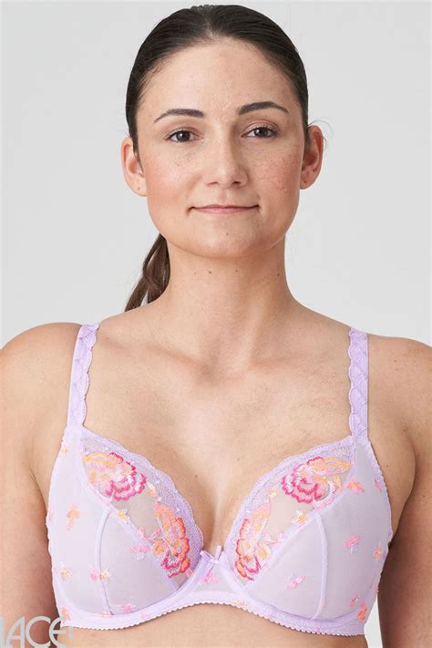 Primadonna Lingerie Palace Garden Plunge Bra E G Cup Lace Lingerie
