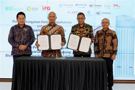 Bsi Dan Ifg Kolaborasi Genjot Literasi Inklusi Keuangan Syariah