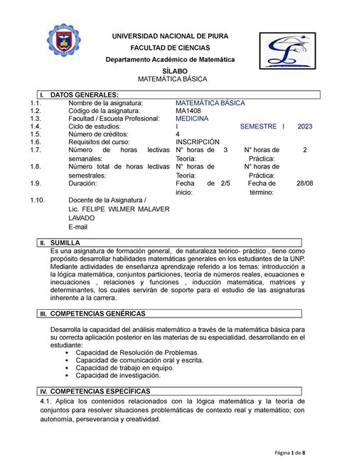 S Labo Por Competencias Matem Tica B Sica I Propuesta