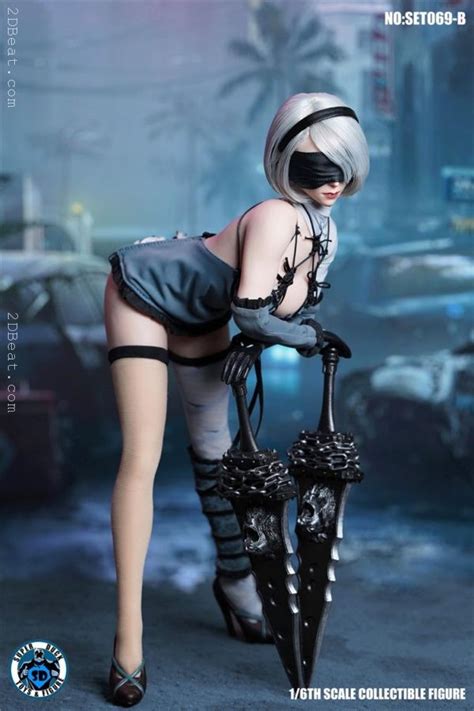 Super Duck SET069B 1 6 NieR Automata 2B DLC Outfit For TBLeague S42A