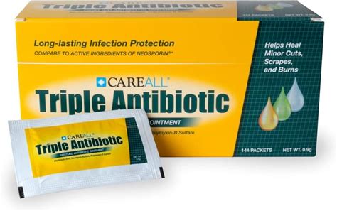 Amazon Pack Careall Triple Antibiotic Ointment Gr Foil