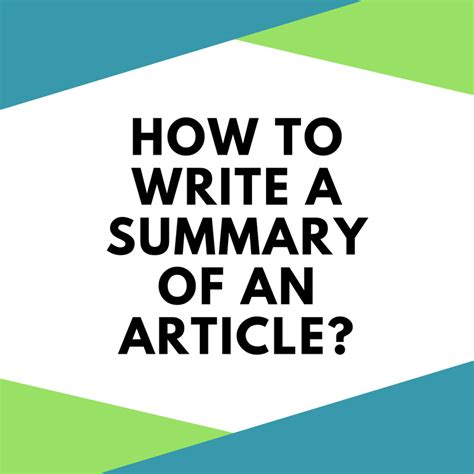 🎉 How To Write A Summary Essay Of An Article Summary Essay Example