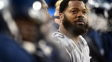 Seahawks Michael Bennett Sits During National Anthem