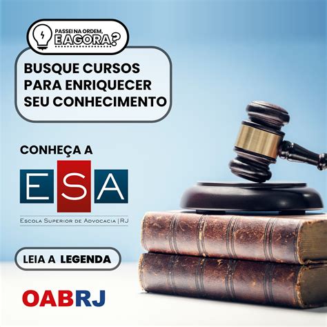 OABRJ - Decidir o que fazer, por qual caminho seguir e...