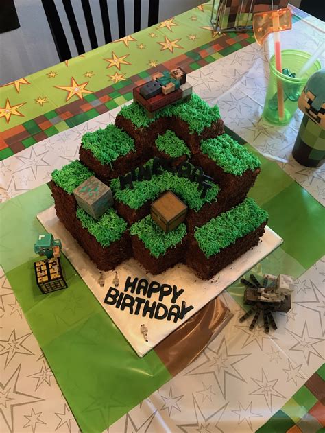 Minecraft Cake The Baking Fairy The Baking Fairy