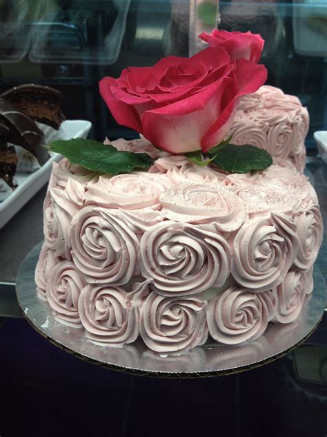 Rose Cake Cupcake Cakes Fancy Cakes Cake Decorating