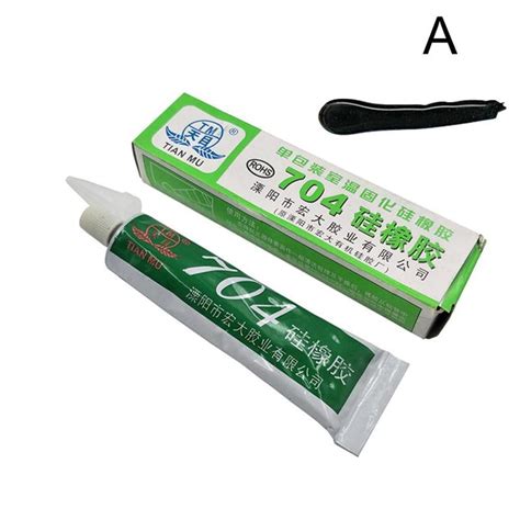 704 Silicon Rubber Adhesive Sealant Electronic Devices High Temperature Glue Hot M0j2