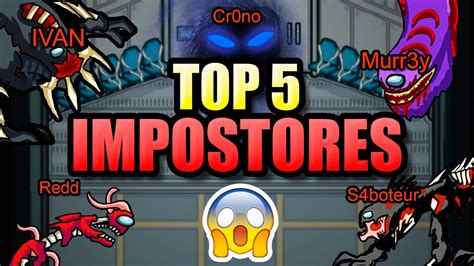 Top Impostores De Among Us Youtube