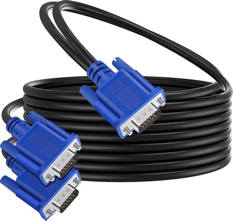 Vga Splitter Kabel Dual Monitor Y Adapter Video Kabel Stecker Auf