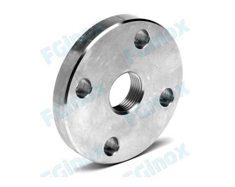 Stainless Steel Threaded Flat Flange FF PN10 16 2PT 4PT Syveco