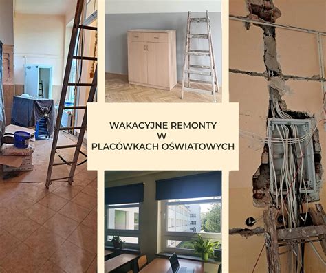 Wakacyjne remonty w placówkach oświatowych Gmina Jaworze