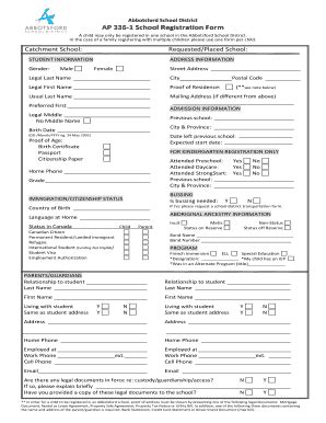 Fillable Online Administrative Procedures Manual Section Students